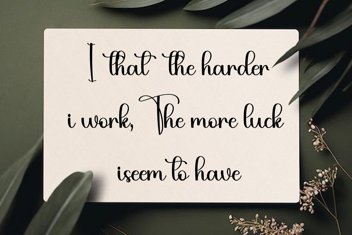 Shella, a Handwritten Font by FreshTypeINK (Photo 3 of 8)