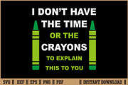 I Don't Have The Time Or The Crayons, a Work Illustration by Handy Arts Studio (Thumbnail 1 of 3)