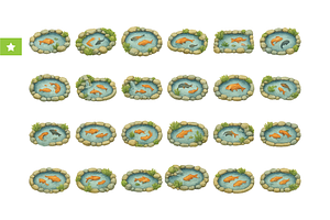 Beautiful Koi Pond, an Object Graphic by RT Studio