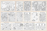 Garden coloring games and activities, an Education Illustration by Lexi Claus (Thumbnail 2 of 16)