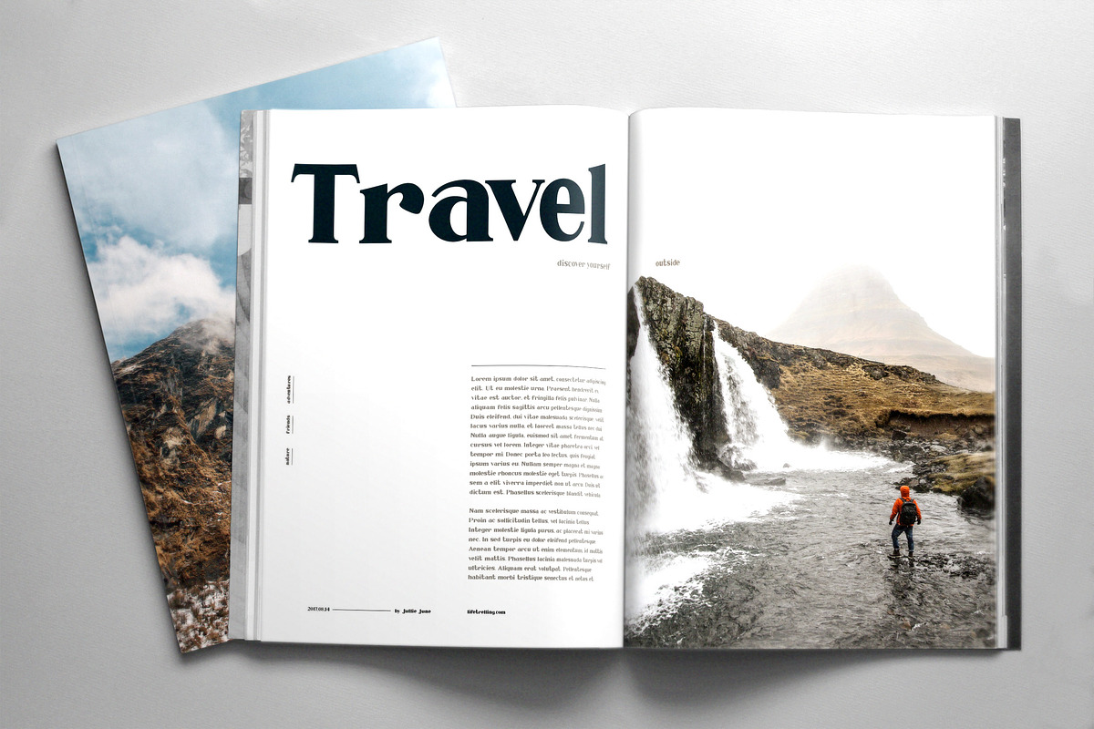 Millenia - Serif Font preview 6