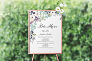 Violetta Flower Clipart and Frames, an Illustration by Emerald & Ivy Studios (Thumbnail 7 of 10)