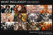 12 Photo Effect Templates, a Layer Style Add-On by iDoodle Studio (Thumbnail 2 of 6)
