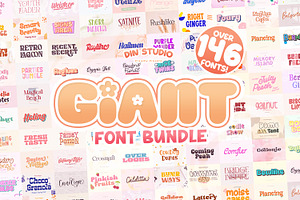 Giant Font Bundle