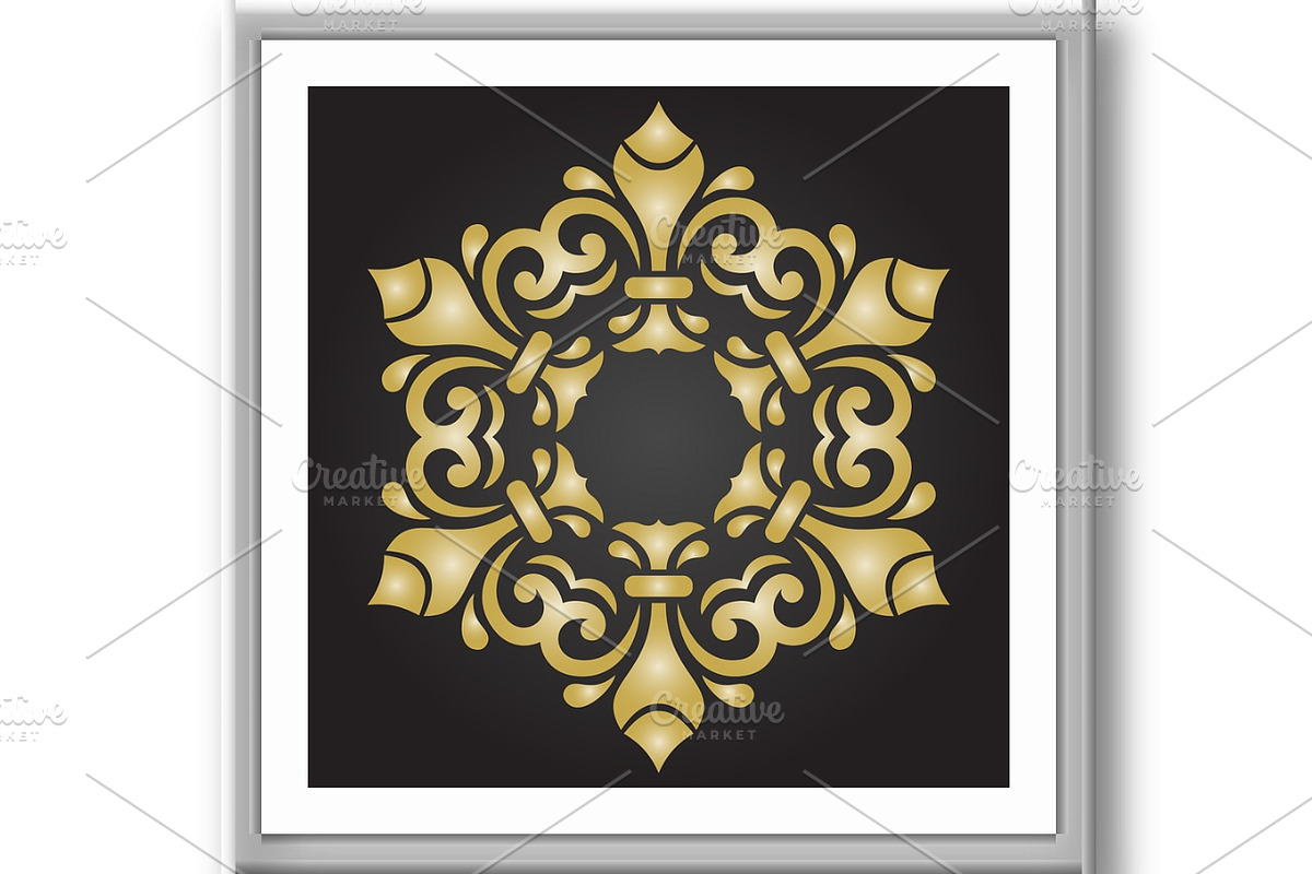 Classic Vector Fine Pattern With, a Pattern Graphic by FineArtStudio (Photo 3 of 3)