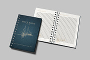 Notebook Mockup Notebook, a Books & Magazine Mockup by seramoe (Thumbnail 2 of 5)