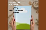 Book Cover Mockup Template Canva, a Books & Magazine Mockup by GraphiCarola (Thumbnail 2 of 8)