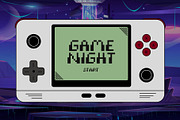 Glyph Galaxy - Retro Video Game Font, a Sans Serif Font by HipFonts (Thumbnail 2 of 10)