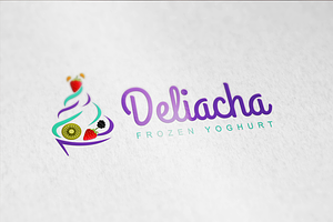 Yoghurt Logo Template