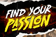 Blazing Crimson – Hand-Drawn Brush, a Blackletter Font by dansdesign (Thumbnail 6 of 12)