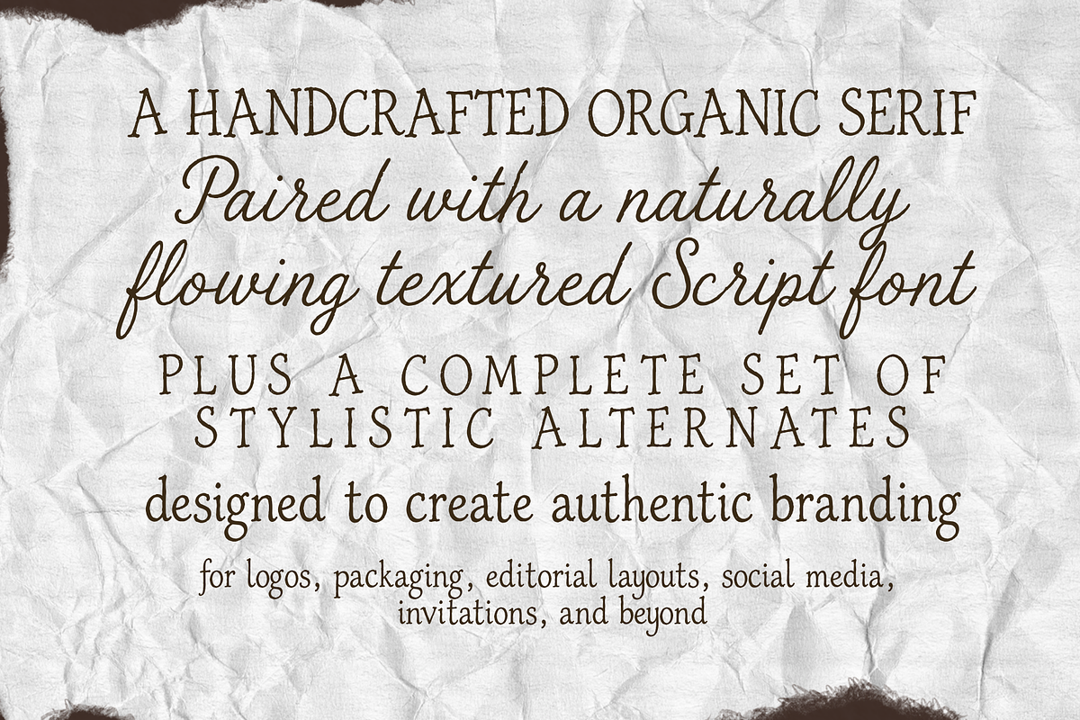 The Sunny Field Font Duo, a Script Font by Creacy Studio (Photo 5 of 10)