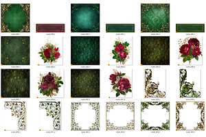 Mystic Garden Digital Scrapbook Kit