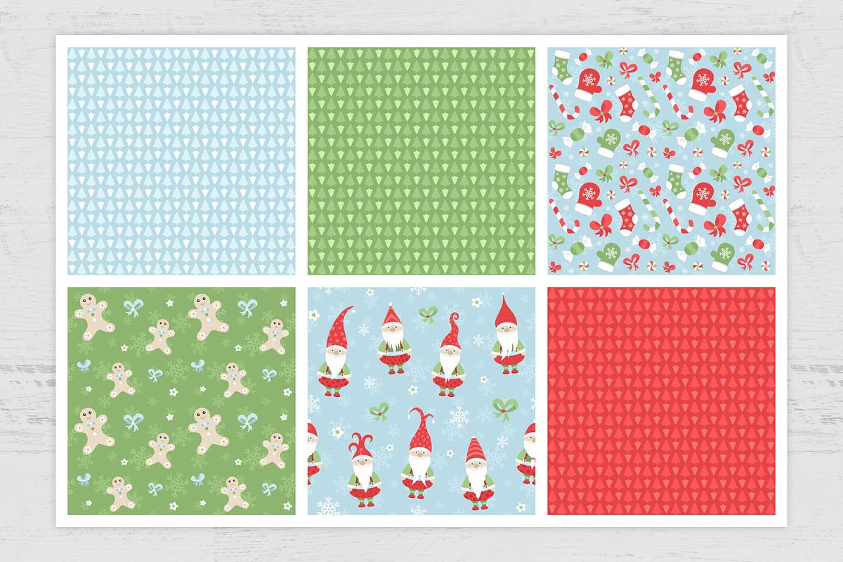 Merry Christmas seamless pattern, a Pattern Graphic by LartGraphics (Photo 6 of 8)