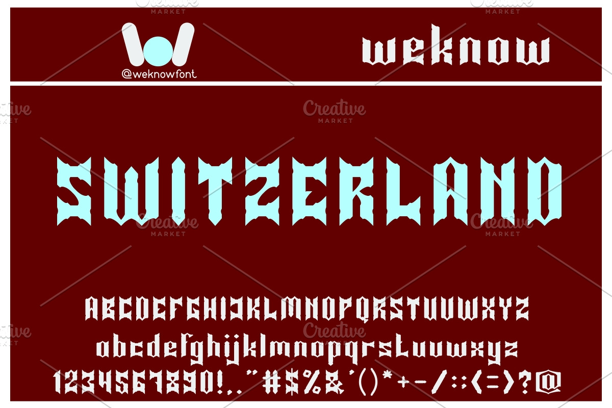 Knight of light font, a Font by weknow (Photo 5 of 5)