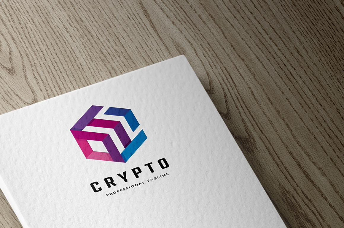 Crypto Cube Letter C Logo, a Branding & Logo Template by Design_Planet