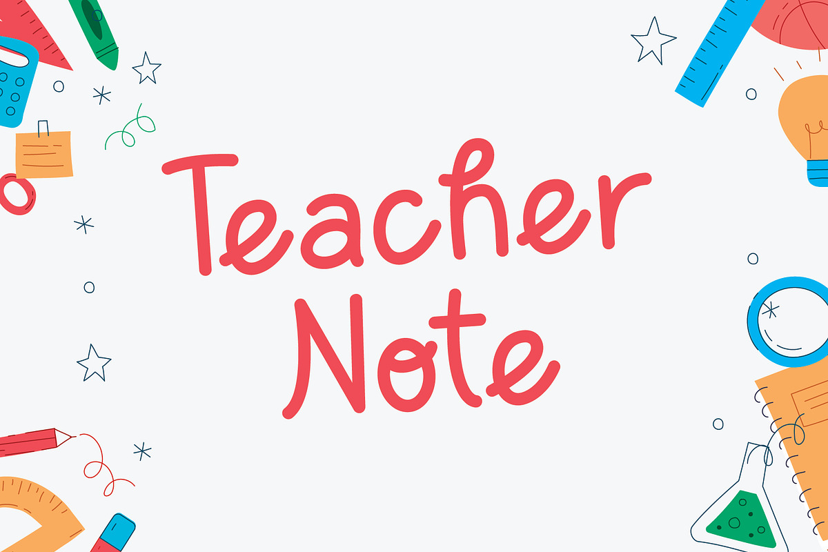 Back To School Monoline Font, a Handwritten Font by Densu Creative (Photo 2 of 9)