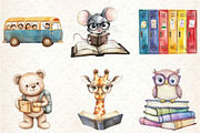 Back To School Sublimation Clipart, a Seasonal Illustration by Rose Art (Thumbnail 4 of 4)