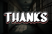 School Horror | Script Font, a Script Font by Scratchones (Thumbnail 8 of 8)