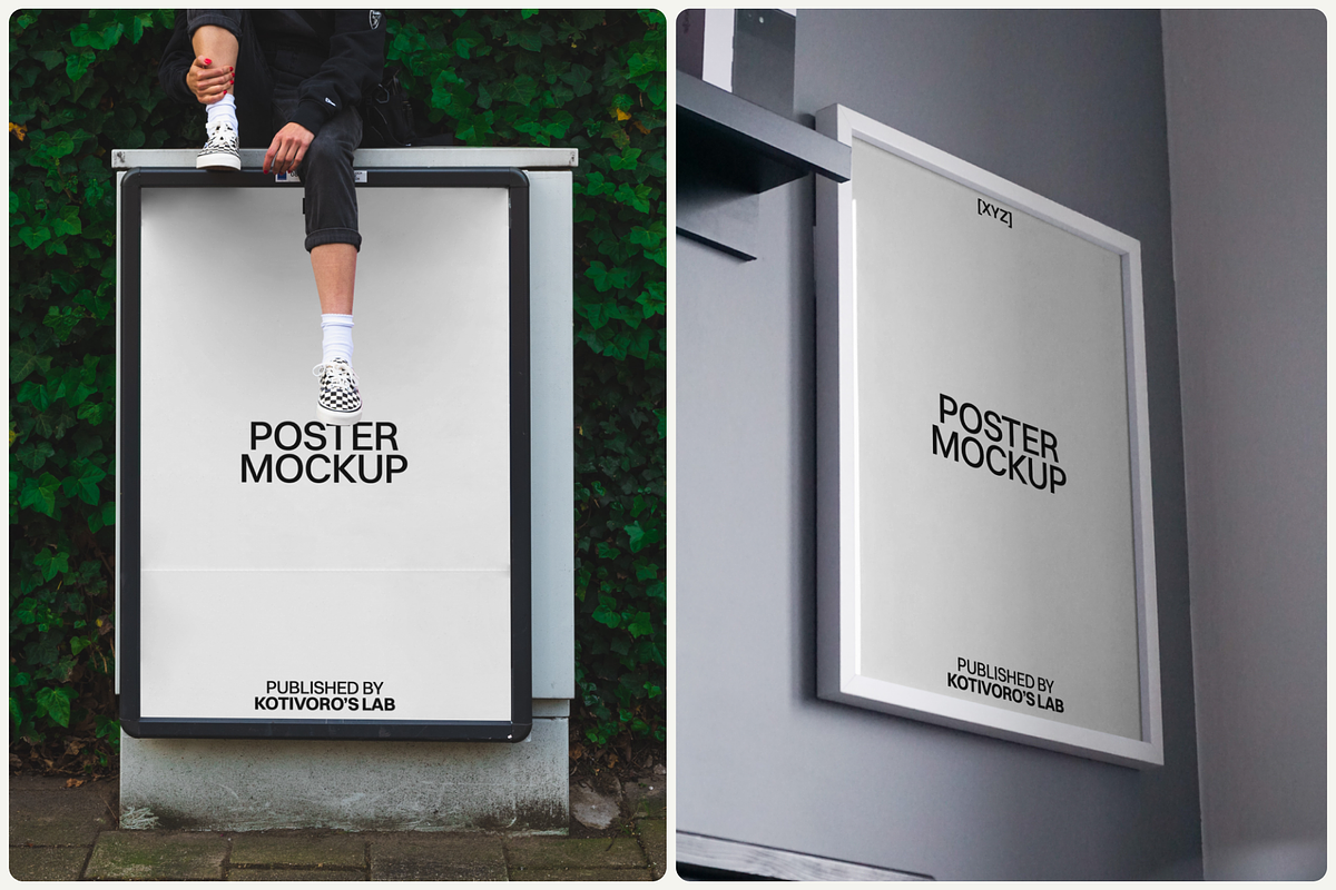 Koti Mockup Bundle V.02 | 95% OFF, a Poster Template by Kotivoro (Photo 3 of 9)