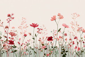Flowers blooming in a garden scene, a Photo by Beautiful things