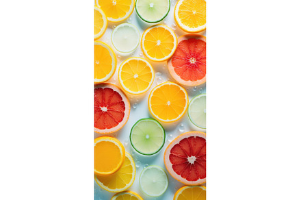 A group of sliced oranges and limes, a Food & Drink Photo by tilialucida