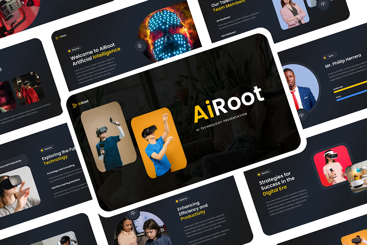 600+ Powerpoint Slides Bundle, a Presentation Template by Hammad Arif (Photo 4 of 27)