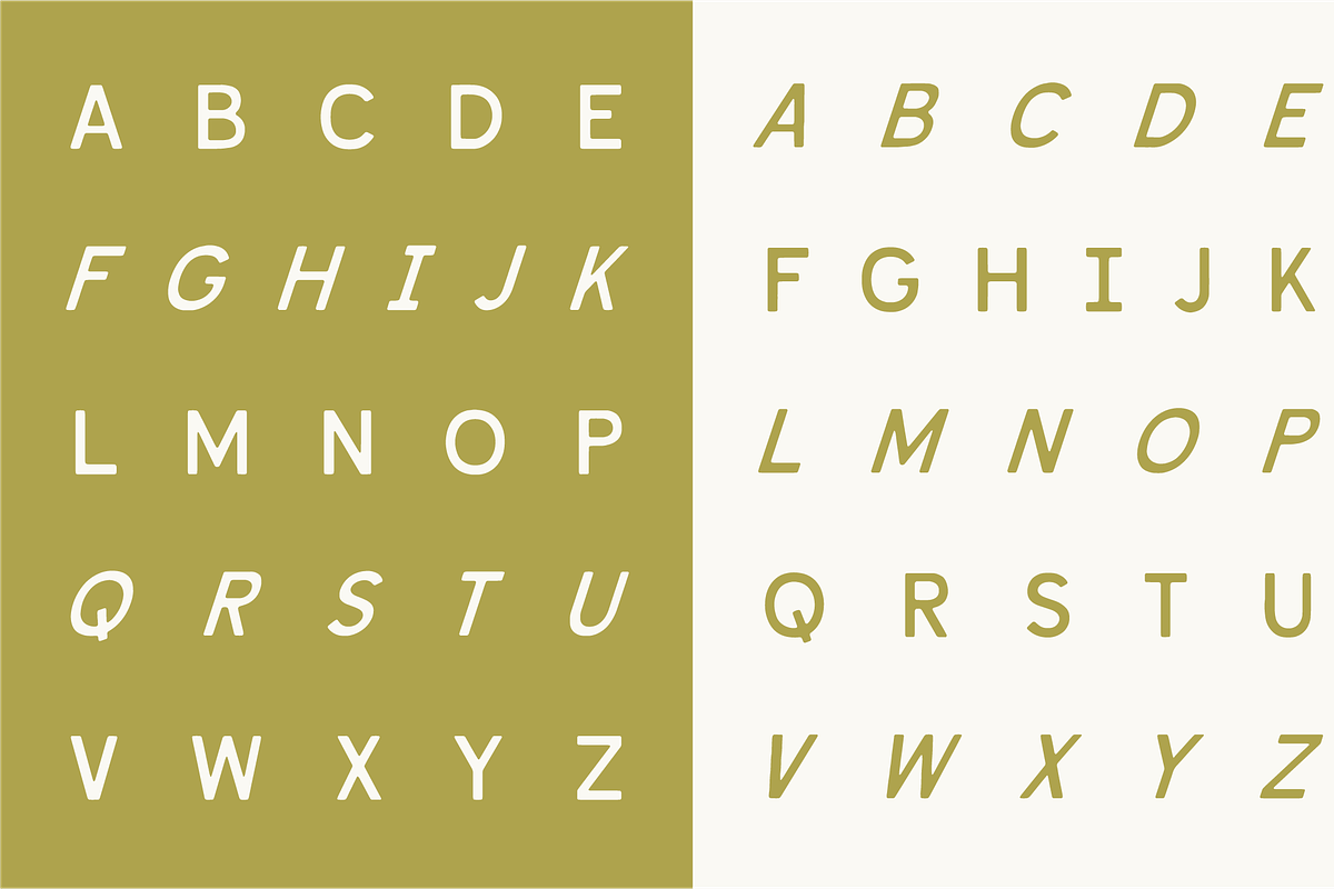 Green Mango, a Font by MEG BURK CHOI (Photo 3 of 5)