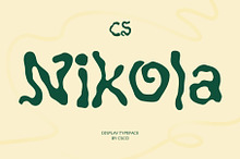 CS Nikola – Etchy Font