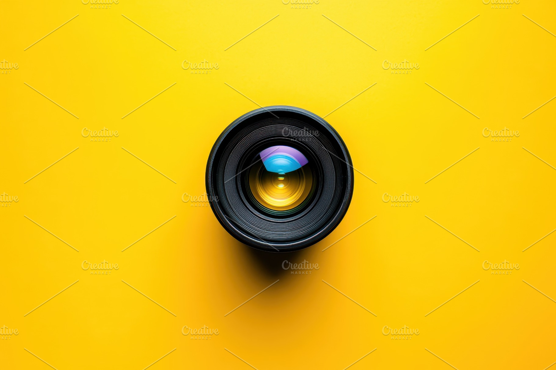 A close-up view of a camera lens res, a Photo by Tanuart