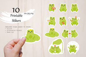 Cute Frogs StickerPack