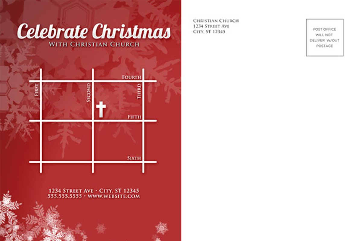 Christmas & Holiday Announcement, a Templates & Theme by Design Panoply (Photo 4 of 5)