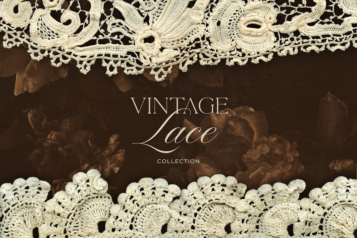 Vintage Lace Graphics Collection, an Object Graphic by Eclectic Anthology (Photo 1 of 6)