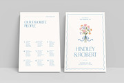 Wedding Welcome Sign & Seating Chart, a Poster Template by BrandPacks (Thumbnail 2 of 5)