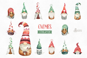 Gnome Family. Collection & Creator