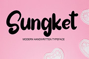 Sungket, a Script Font by Canden Meutuah (Thumbnail 1 of 6)