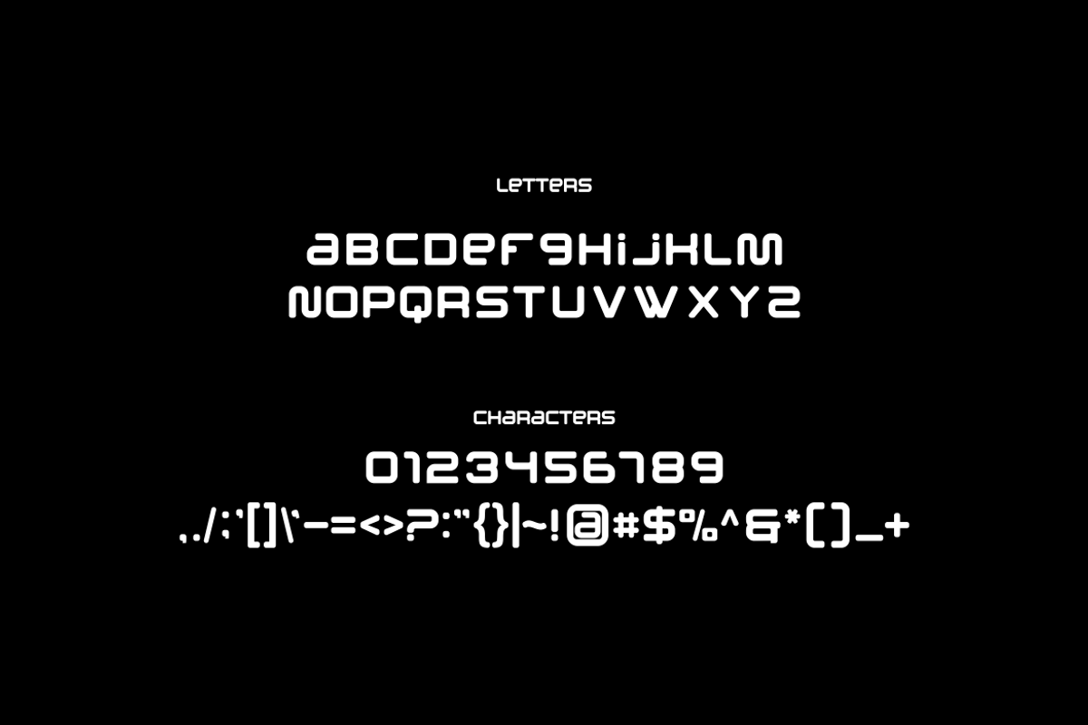 Omongo - Font, a Sans Serif Font by artchiles_design (Photo 4 of 5)
