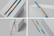 Pencil Mockup, a Pens & Pencil Mockup by megostudi0 (Thumbnail 1 of 6)