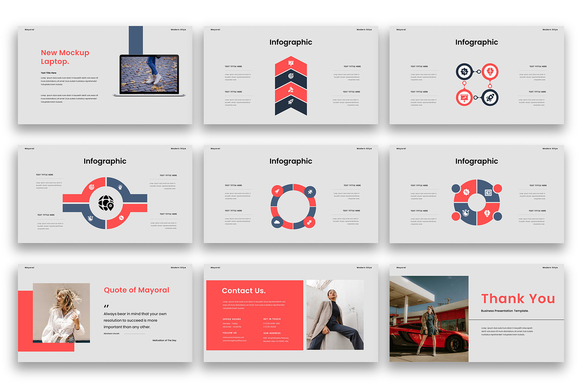 Mayoral – Business PowerPoint, a Presentation Template by kreatifreya (Photo 5 of 5)