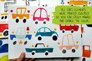 Gouache Cars, a Transportation Illustration by Annakniaz (Thumbnail 7 of 10)