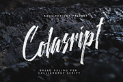 Colascript, a Script Font by NUGS (Thumbnail 2 of 6)