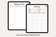 That Girl Digital Planner Canva, a Stationery Template by Designmela01 (Thumbnail 10 of 11)