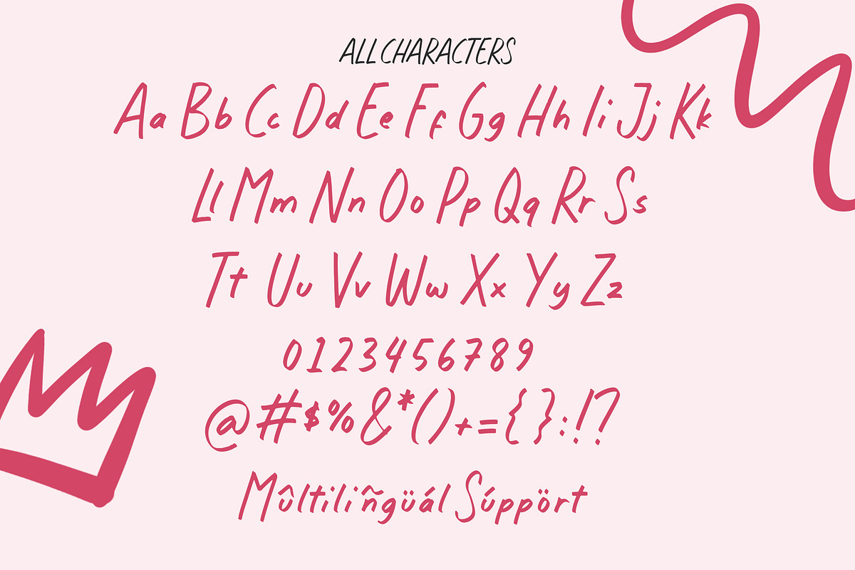 Queen Sophia Font, a Handwritten Font by Timurtype (Photo 6 of 7)