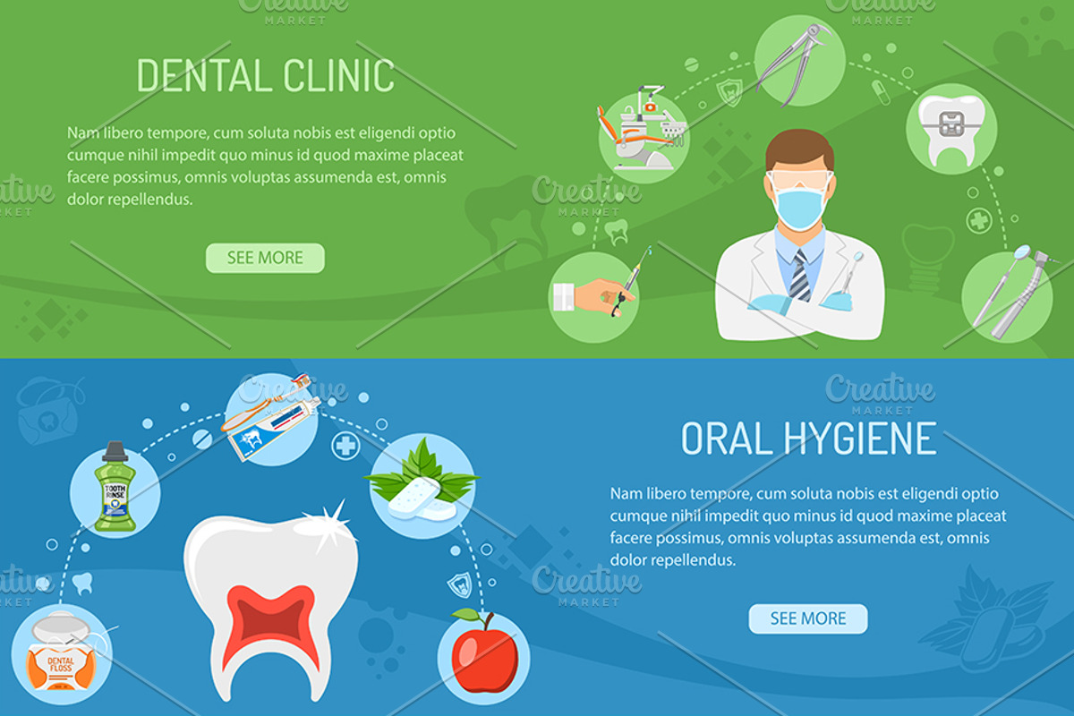 Dental Services Themes, a Healthcare Illustration by TAlex (Photo 6 of 7)
