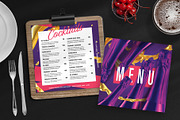 Square Restaurant Menu Template, a Flyer Template by BrandPacks (Thumbnail 2 of 4)
