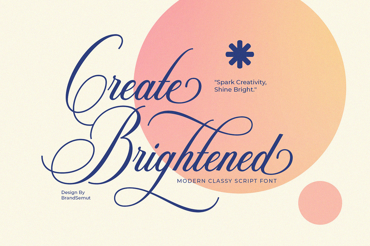 Bubblegum – Modern Classy Script, a Script Font by BrandSemut (Photo 3 of 10)