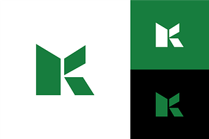 K Logo Simple Modern Minimalist, a Branding & Logo Template by zaqilogo