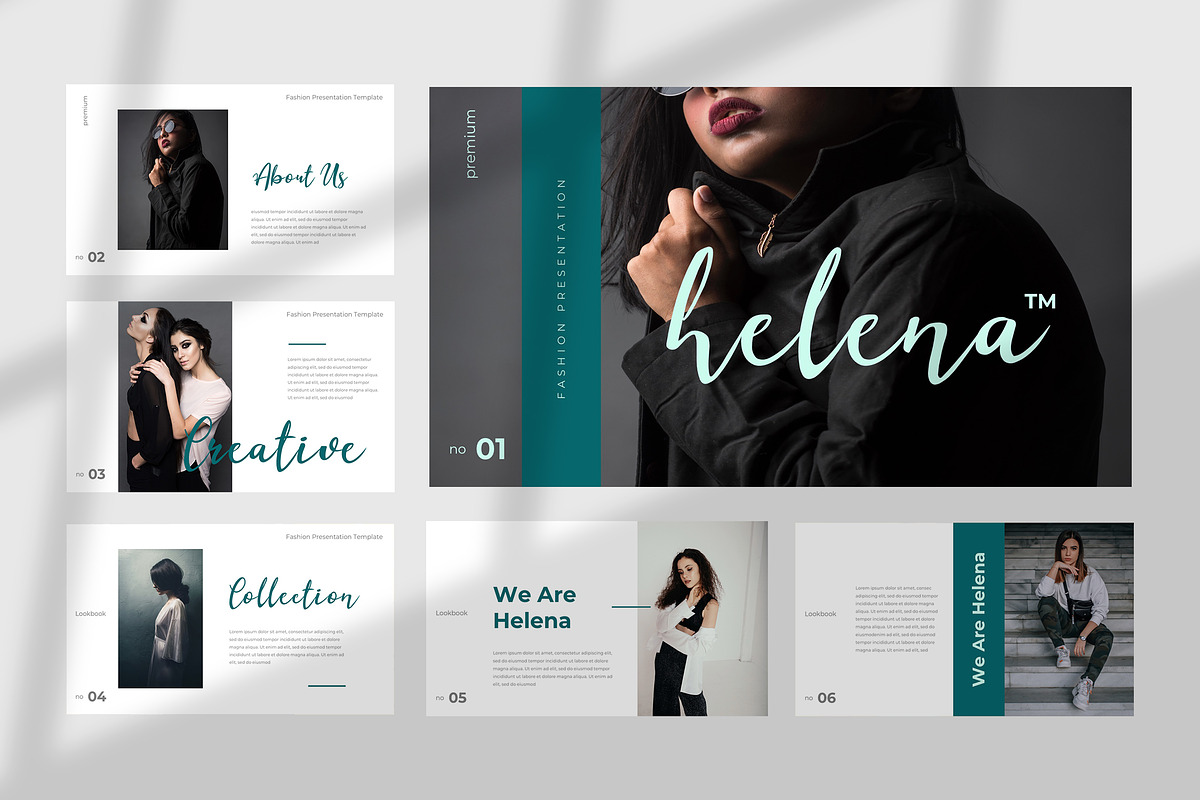 Helena - Powerpoint Presentation, a Presentation Template by TMint Creative