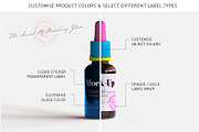 Dropper Bottle & Box Mock-Up BUNDLE, a Cups & Container Mockup by TSOBG (Thumbnail 5 of 35)