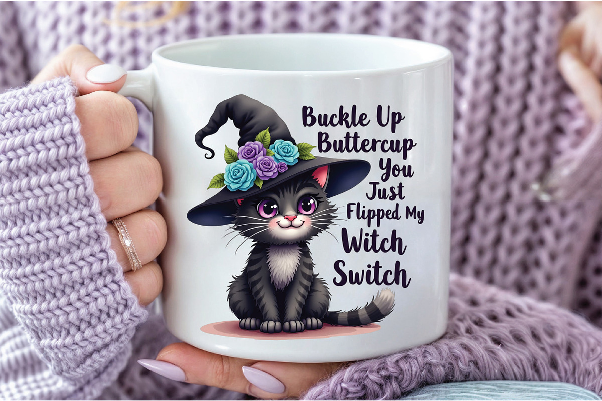 You Flipped My Witch Sublimation, a Graphic by Libby Wishes (Photo 5 of 5)