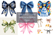 Prompt Awareness Ribbon Clipart, a Decorative Illustration by Creative design (Thumbnail 1 of 7)